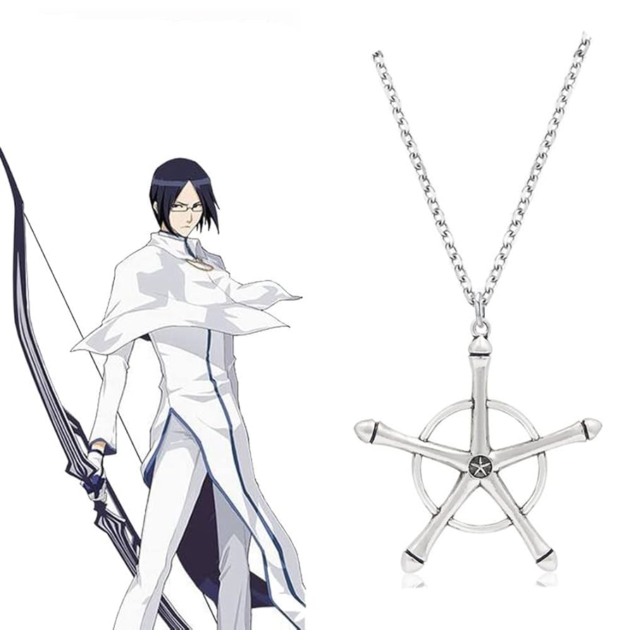Amazon.co.jp: xiaoxiannv ブリーチ 石田雨竜 ネックレス 滅却師
