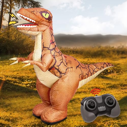 TOPMVP 2.4GHZ Remote Control Inflatable Dinosaur Toy for...