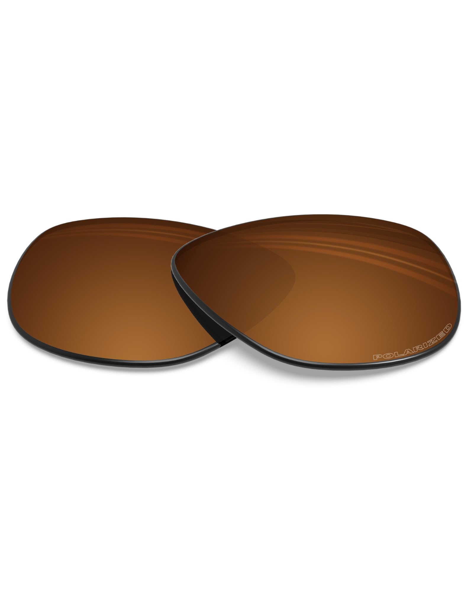 BlazerBuck Anti-salt Polarized Replacement Lenses for Oakley Frogskins OO9013 - Amber