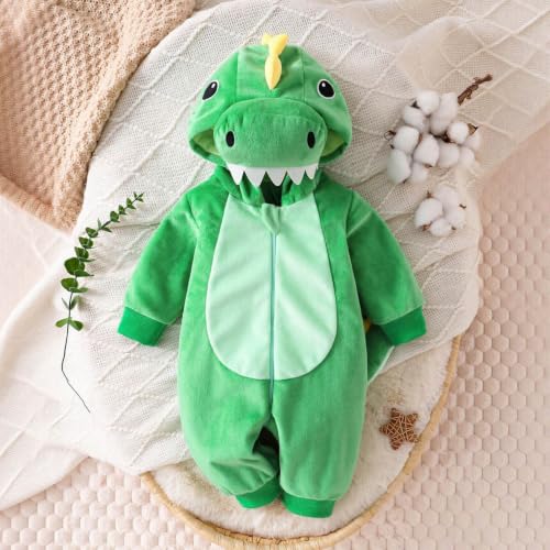Baby Dinosaur Romper Halloween Infant Onesie Dress Up Outfit Toddler Party - image 4
