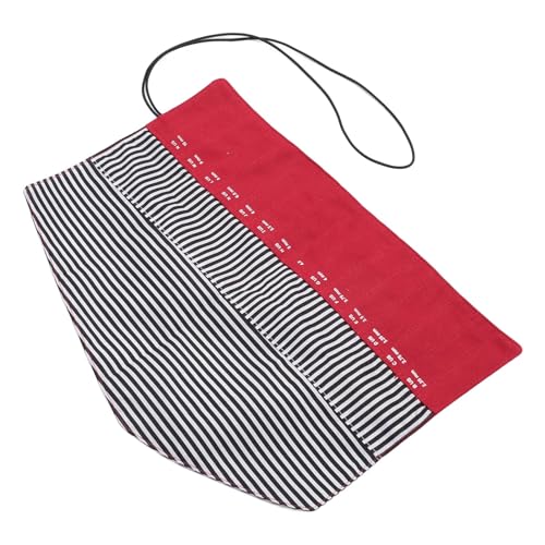 Crochet Knitting Needles Bag, Oxford Cloth Waterproof Fabric portable Organizer with Individual Pockets, for Knitting Lovers, Most Household Scenes