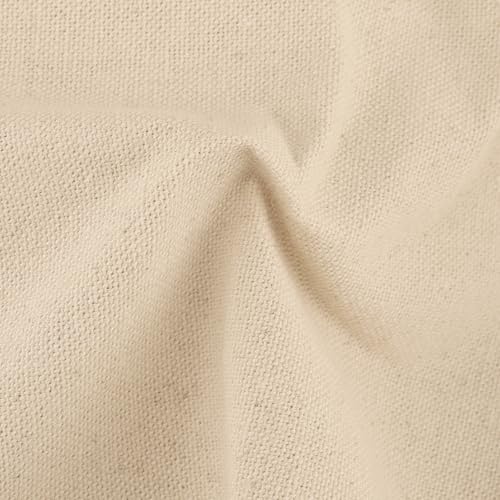 Toile de coton non blanchie calicot naturel pour couture