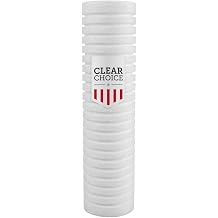 Clear Choice Sediment Water Filter 5 Micron 10 x 2.50" Water Filter Cartridge Replacement 10 inch RO System DEV9109-08, 155749-43 P5 PD-5-934, 1-Pk