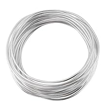 Aluminum Wire, 5m, 2mm Diameter, Silver, DIY Accessories for Jewelry Making and Handicrafts