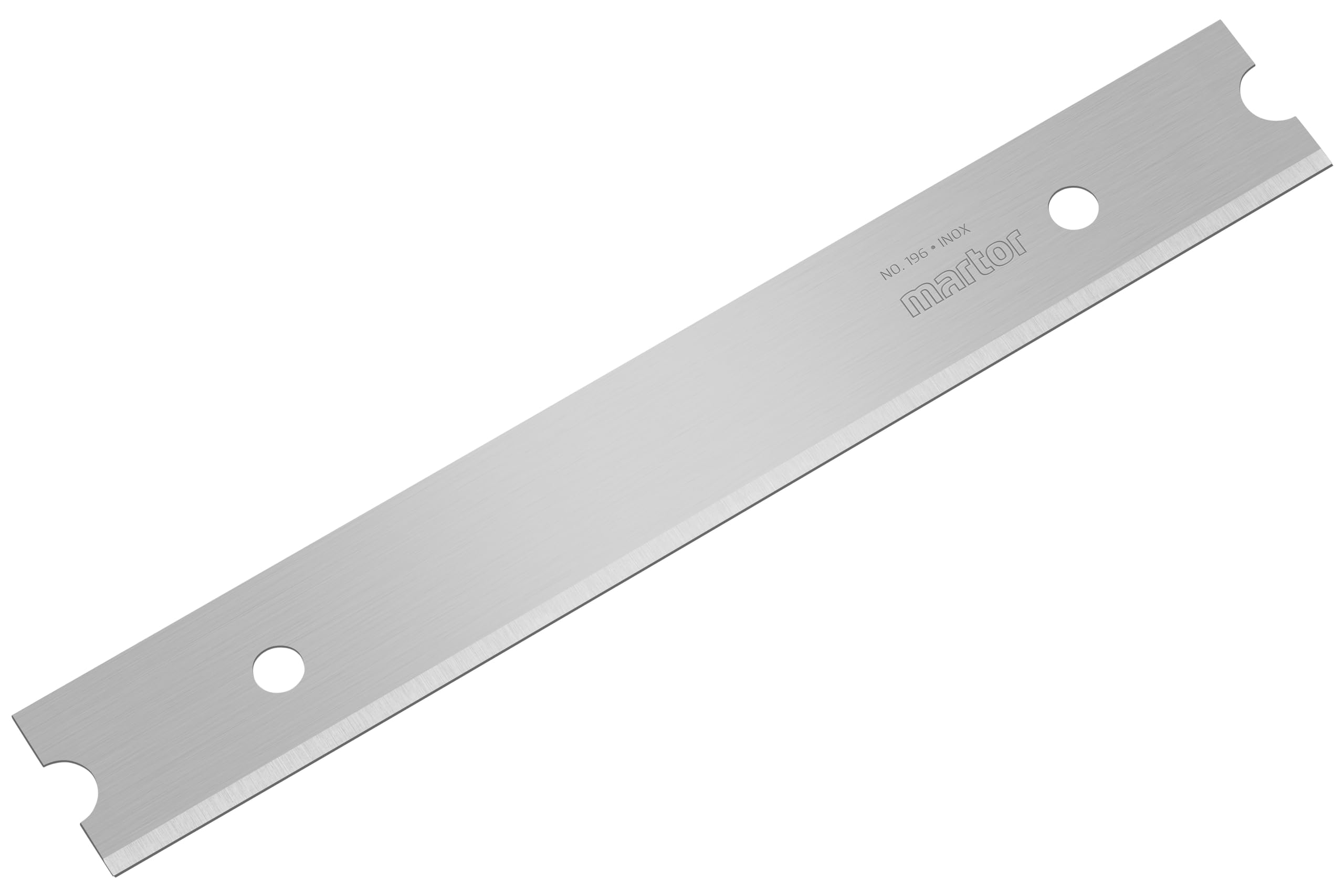 MARTOR 10 x Scraper Blade, Replacement Blade Scraper, 99.5 mm Long, Sharp, Single use, Stainless Steel, no. 196 - Image 2