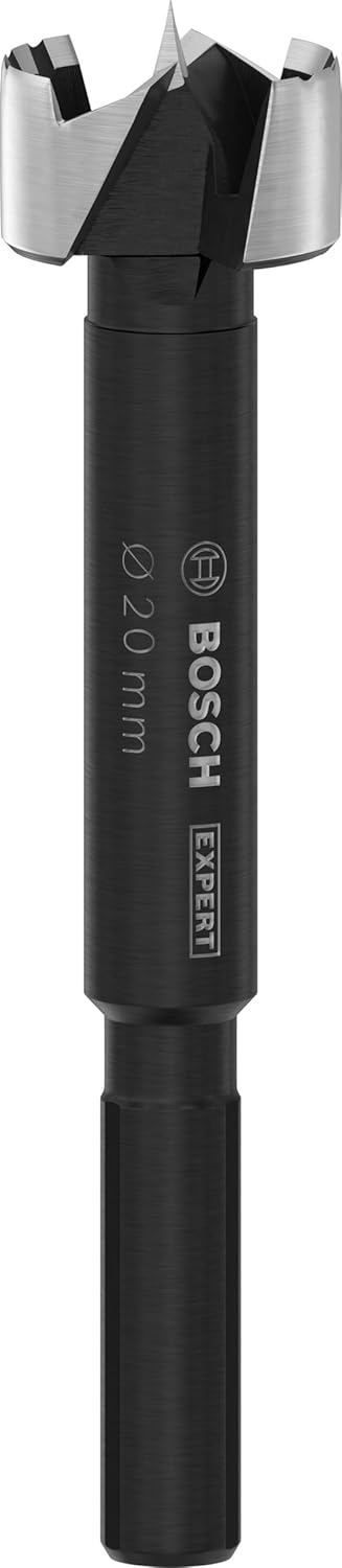 Bosch 1 x Expert Wood Forstner Drill Bit (for Softwood, Hardwood, Diameter 20.00 mm, Professional Accessories Drill, Screwdriver)