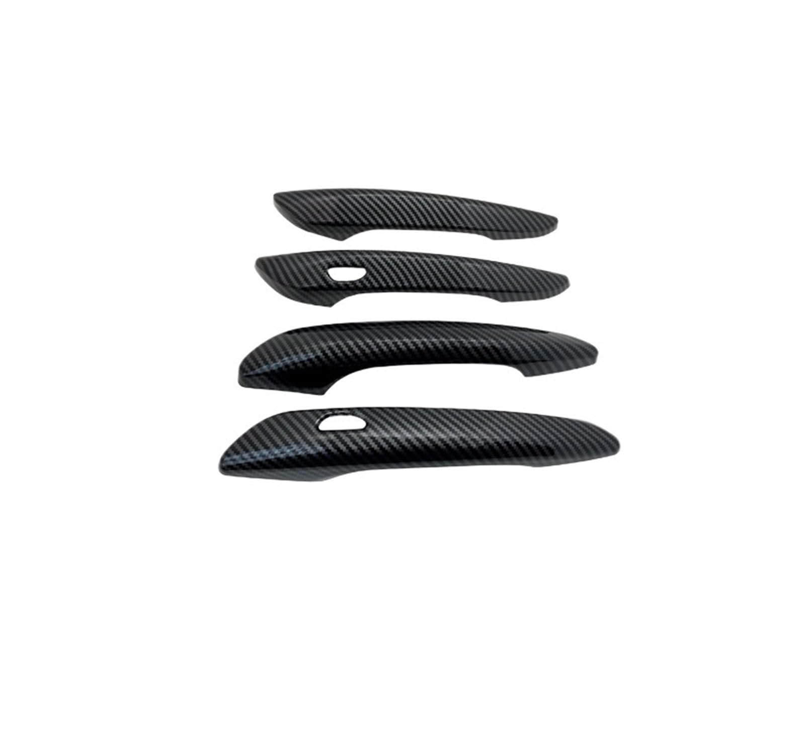 Lzbzhb Carbon Fiber Set Car Exterior Outsidedoor Handle For Mazda For Cx60 Cx 60 Cx-60 Kh 2022~2024 Car Door Handle Cover Trim Scratchproof Chromium Styling Exterior Parts(Carbon Fiber Set)