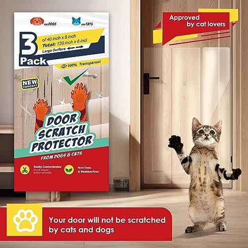 Door Protector From Dog Scratching Cat Scratch Door Frame , 58 OFF
