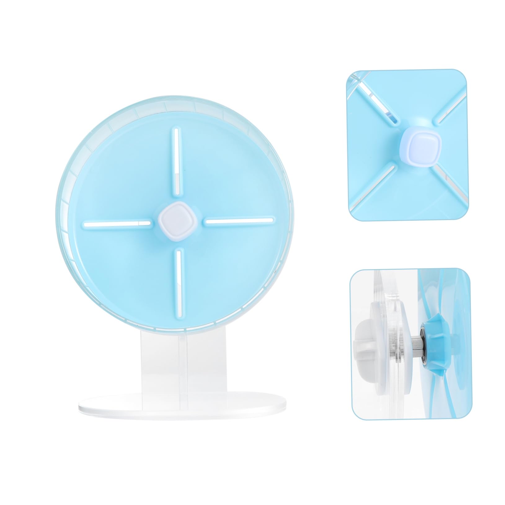 Toyvian Roue De Course pour Hamster Roue Exercice pour Hamster Jouet De Course pour Petits Animaux Exercice pour Silencieuse pour Petits Animaux