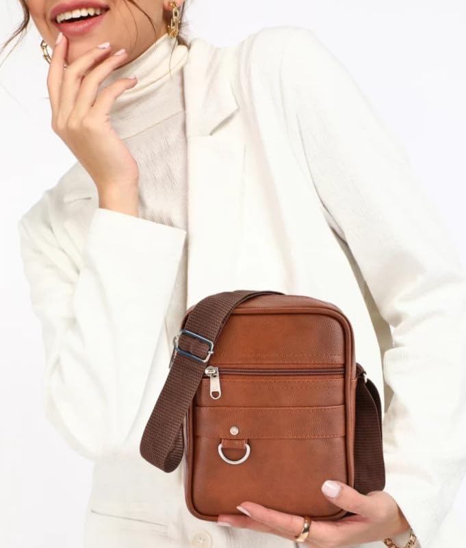 Image of SVELTE Stylish Men's Handbag Collection | Perfectly Designed Men's Sling Bags for Everyday Use, Travel, Office & Casual Style with Comfort | Durability & Modern Fashion Appeal