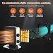 VPCOK Calefactor Ceramico Bajo Consumo Calefactor de Aire Caliente, 3 Modos, Termostato...