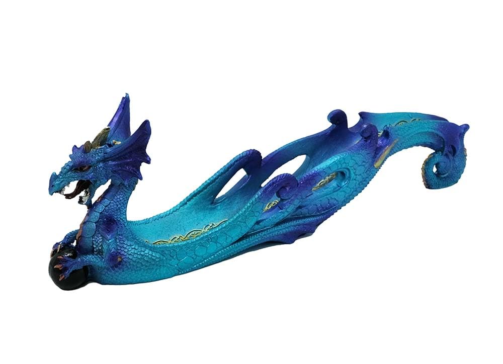 Cleopatra Blue Ash Catcher Dragon