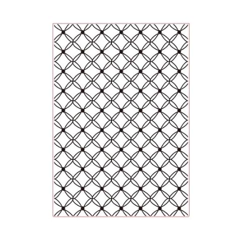 Darice Shell Embossing Template, Transparent, A4 Cover
