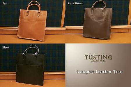 極美品✨タスティング TUSTING トートバッグ オールレザー ブラウン TUSTING Bythorn Tote バイソン / タスティング シューレザー 仔