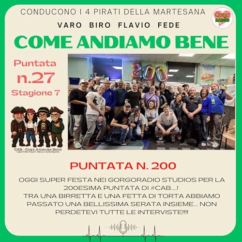 #CAB - PUNTATONA n. 200 - Ospiti : TUTTI e di pi&ugrave; - S7 - P27