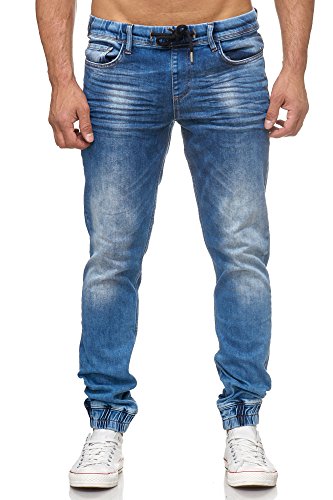 Tazzio Herren Jeans Hose 17506 Blau M