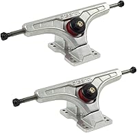 Vista 9 de Arsenal Longboard/Freeride Trucks – Forged Strength, Chemically Welded Axles, Aircraft-Grade Kingpins, Flippable Hanger – Multiple Sizes & Angles