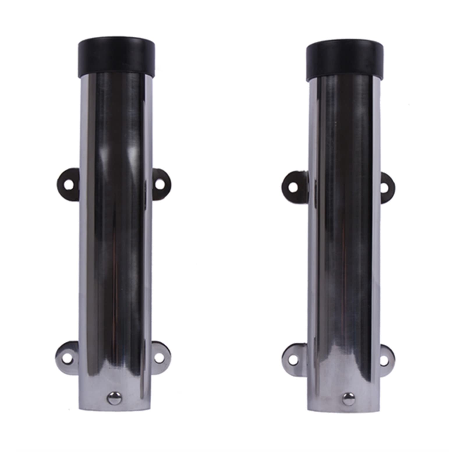 MENGKE 2 Pezzi da 10 "Pesca Laterale da 10" Supporto for la Canna da Pesca in Acciaio Inox Acciaio in Acciaio Inox Sedile in Acciaio Inossidabile for Yacht for Barche Marine