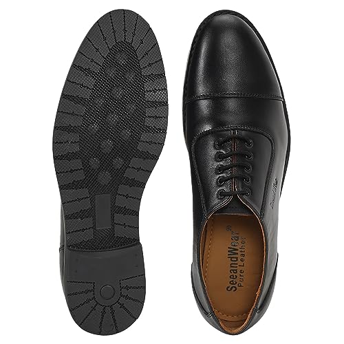Image of SeeandWear Leather Oxford Shoes for Men