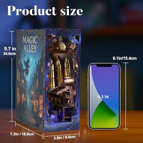 QIANLING Magic Alley Book Nook Kit thumbnail 2