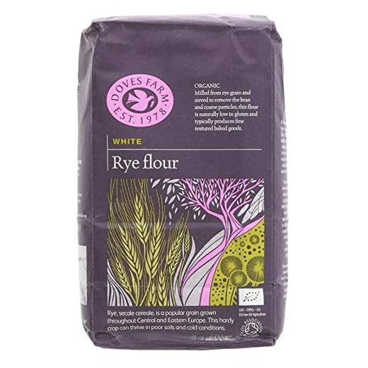 Doves Farm Witte rogge biologisch meel x 2 (Pack van 2)