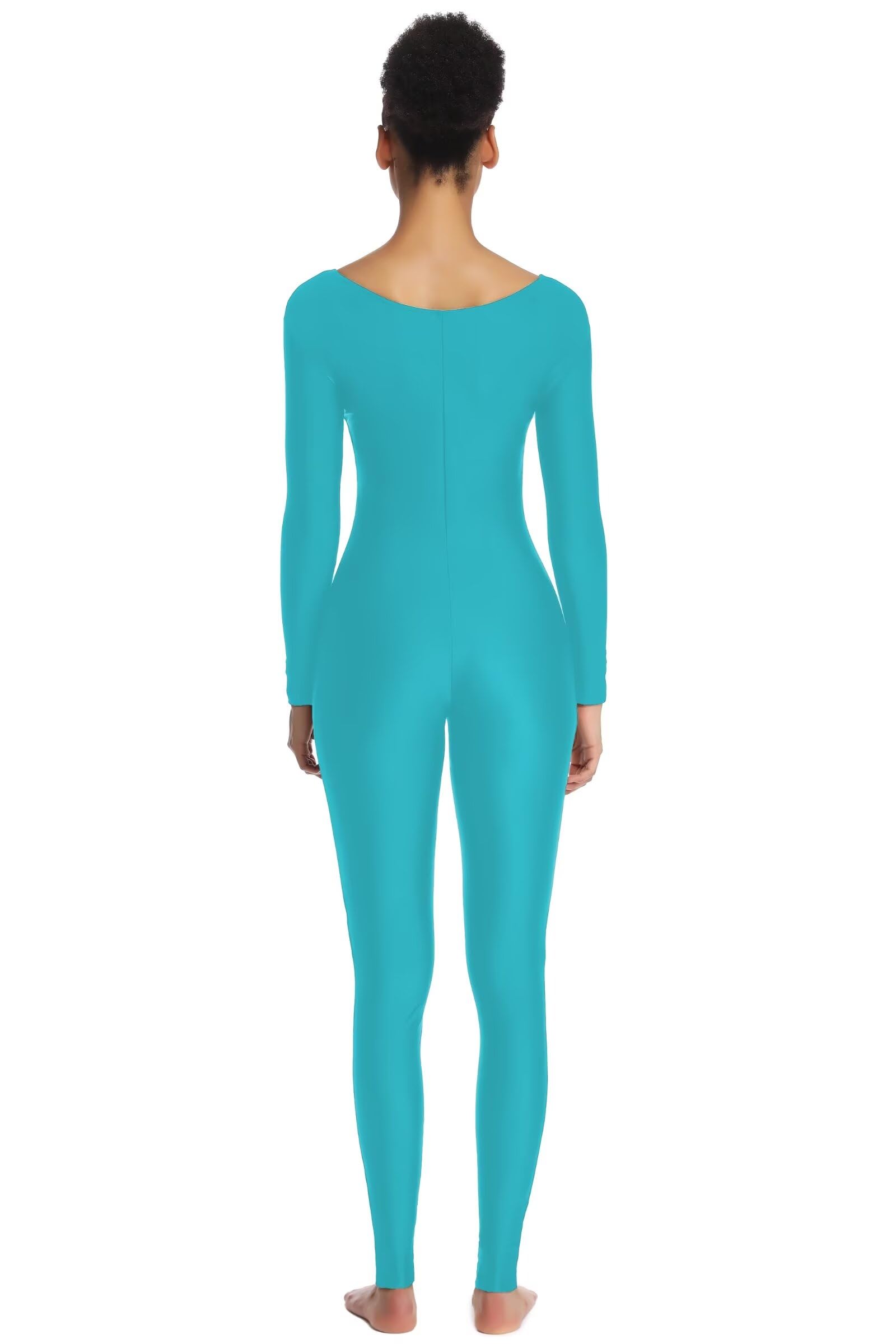 Langärmeliges Einteiler-Tanzkostüm für Damen, Spandex, Ganzkörperanzug, Einteiler, Jumpsuits