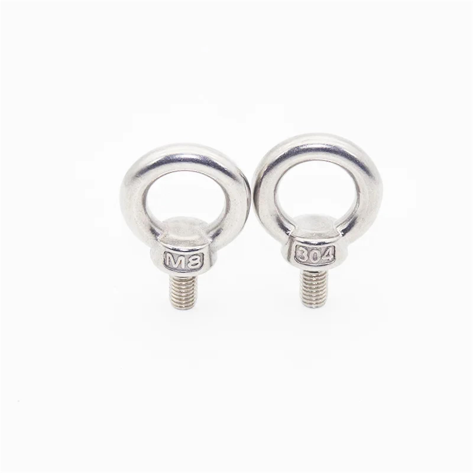 Pernos de ojo para elevación, Tuercas de cáncamo de elevación, cáncamo de anillo de tornillo, varios tamaños, acero inoxidable 304, 1-5 Uds.(M16,5PCS)