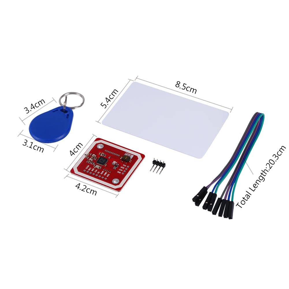 PN532 NFC Module V3 Kit for RFID, Supports I2C, SPI, HSU, Reading/Writing, P2P Communication, NFC, Compatible — view 2