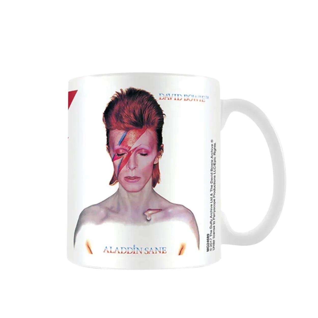 Pyramid International AFMG24689 David Bowie (Aladdin Sane) Official Boxed Ceramic Coffee/Tea Mug, Paper, Multi-Colour, 40 x 59 x 1.3 cm