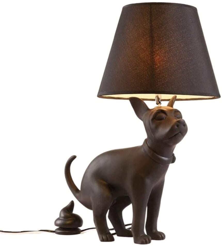 Lampe de bureau chiot paresseux pour illuminer les devoirs du soir