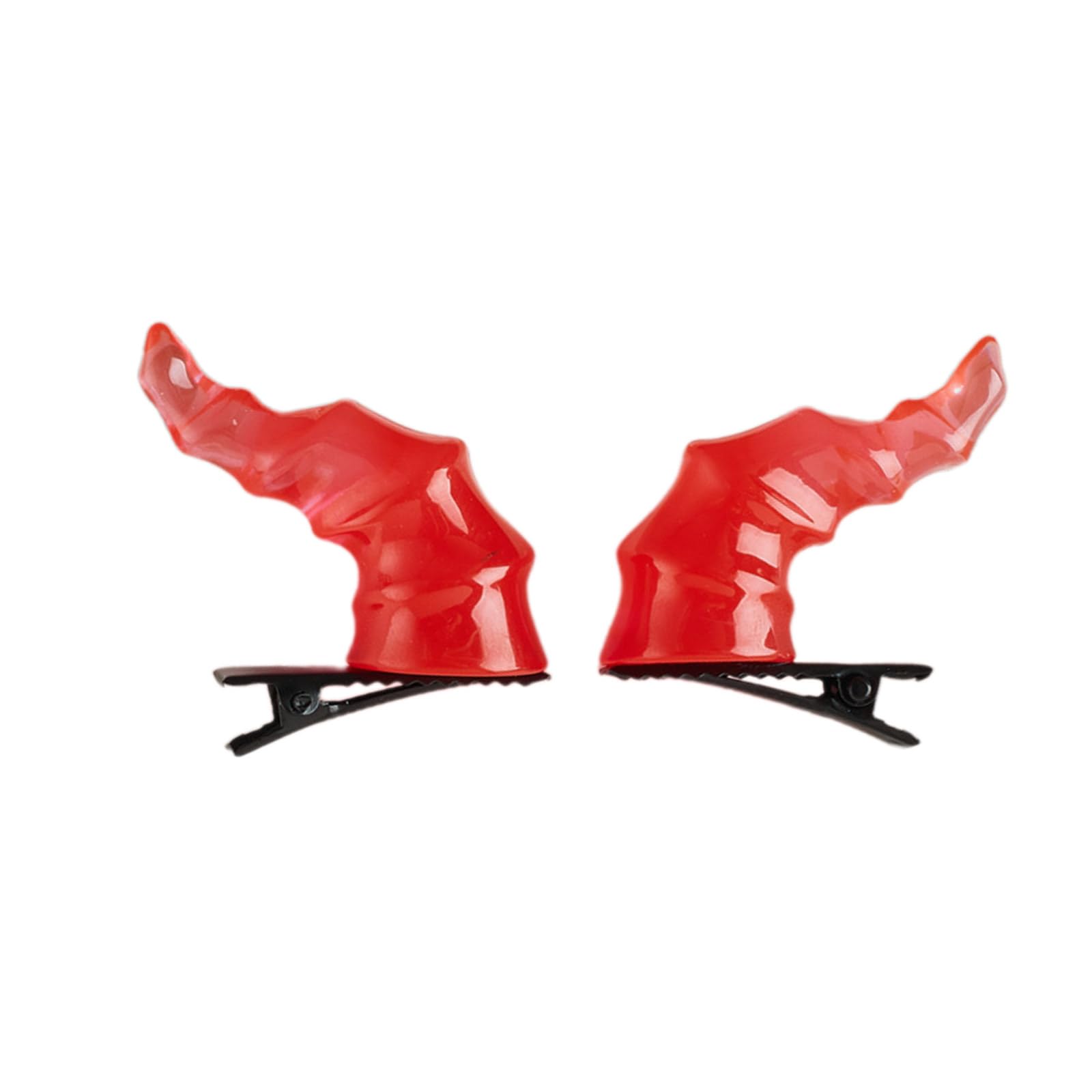 Fentency 2PCS Creatively Devil Horn Hairpin for Women Teens Charm Hair Clip Halloween Carnivals Party Hair Clip