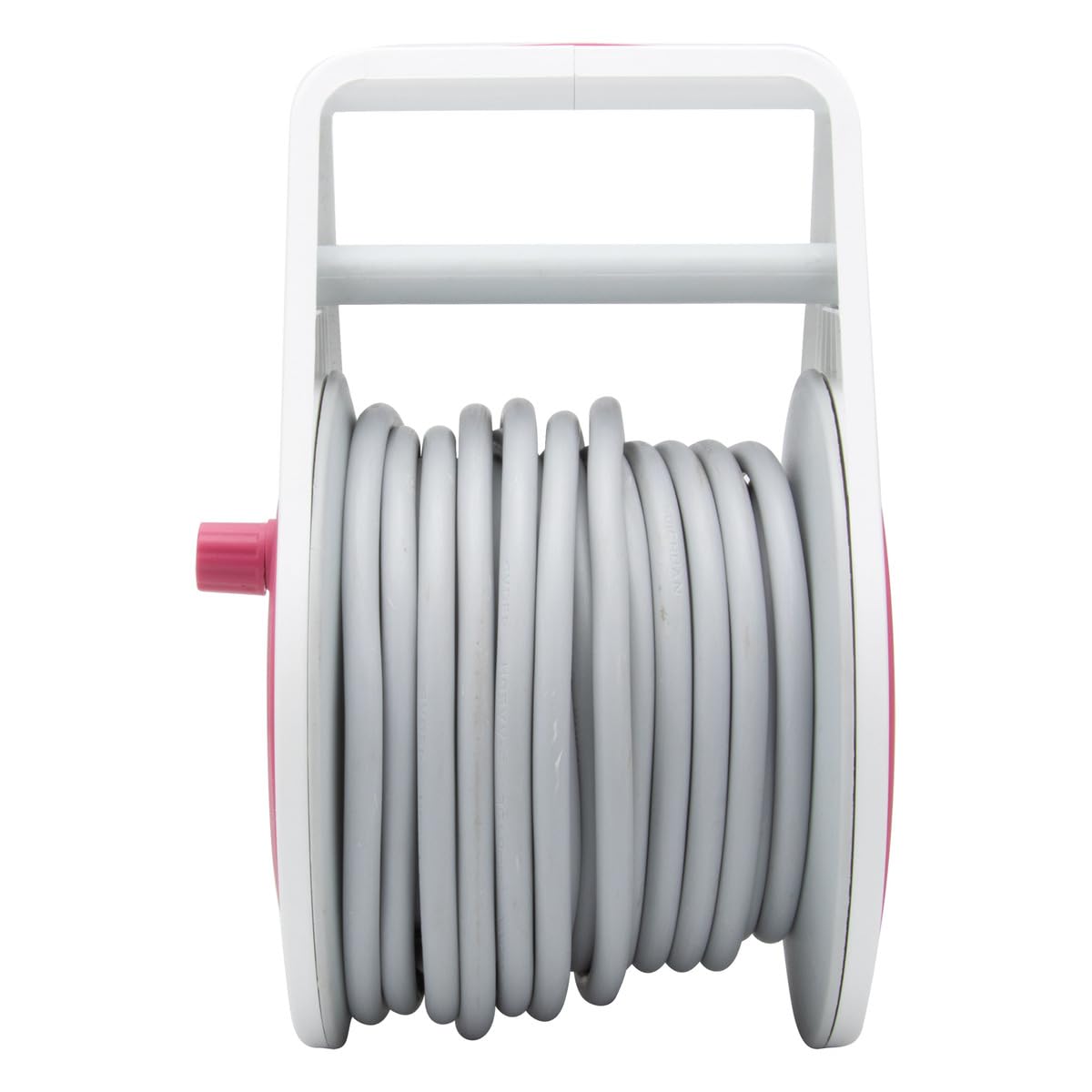 Zenitech Mini Avvolgitore Elettrico 3 Prese 2P+T – 7 Metri – Colore Rosa
