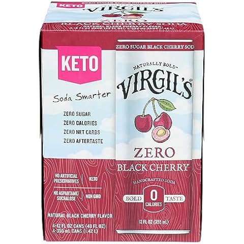 Virgil's Zero Sugar Black Cherry Soda Cover