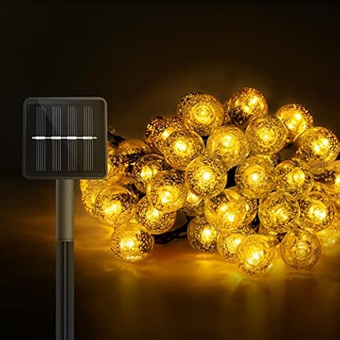 Aigostar Guirnaldas Luces Exterior Solar, 12M 8Modos Cover