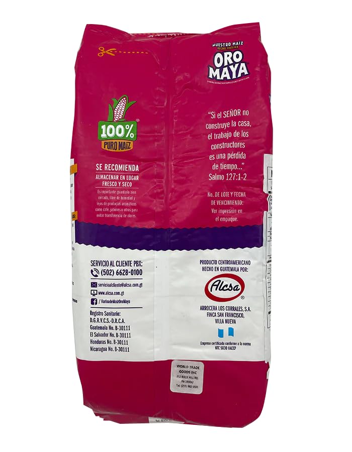 Miniatura 3 de ORO MAYA - Auténtica harina de maíz 4LBS - Harina De Maiz