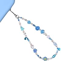 Vista 16 de Abalorio con cuentas para teléfono, correa de muñeca personalizada hecha a mano, llavero para teléfono