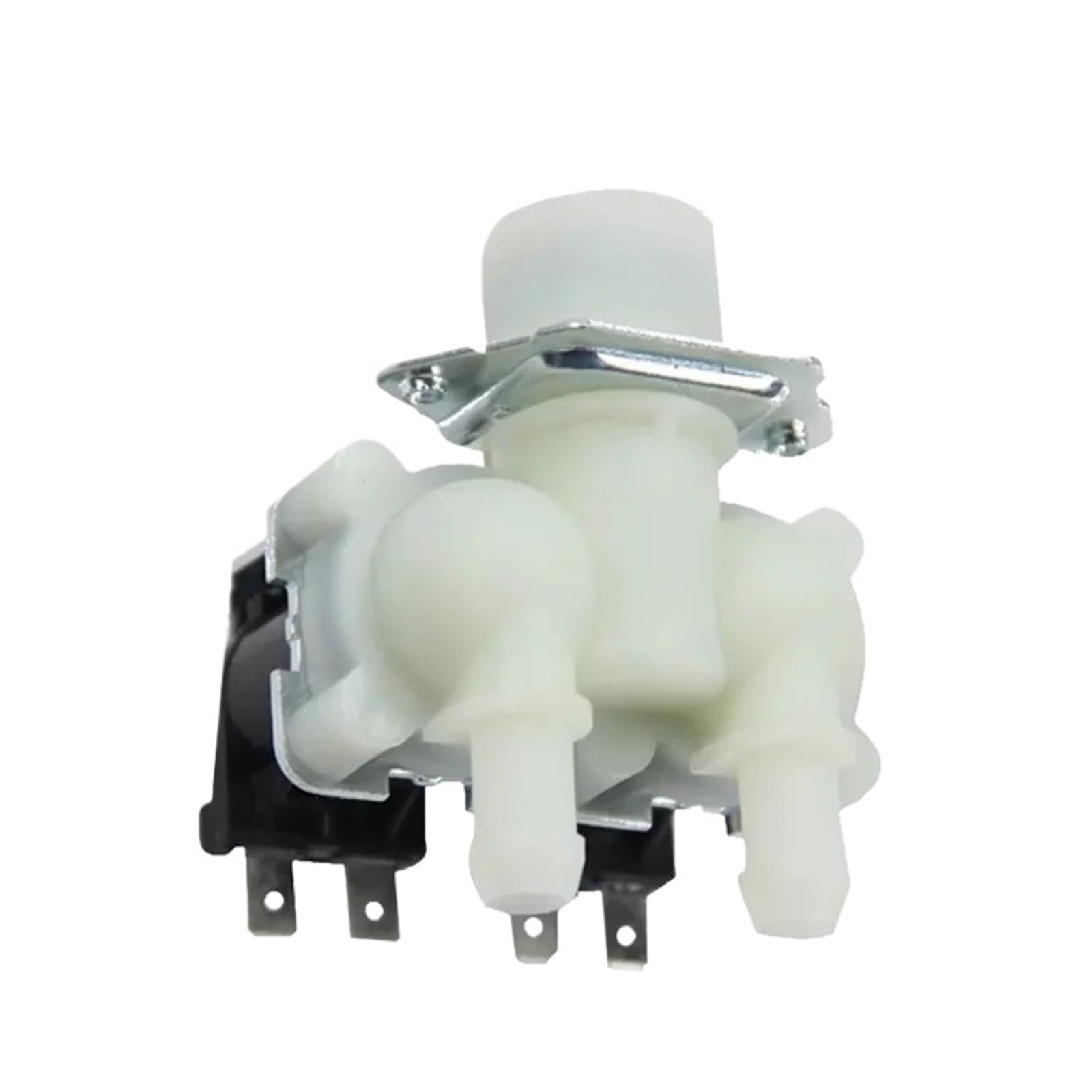 Hizon 1Pcs Washing Machine Valve,Compatible Midea,Fps-180A 1 In 2 Out Solenoid Water Inlet Valve Double Nozzle Head Valve