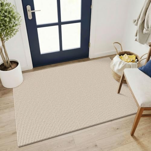 Tapete decorativo lavado 3x4 KOZYFLY trenzado miniatura 1