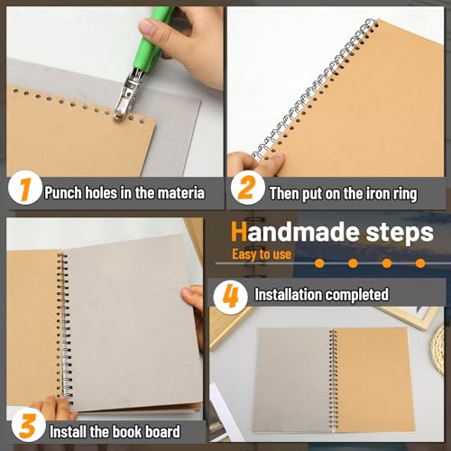 image for JNENERY 10 Chipboard Sheets 8.5 x 11