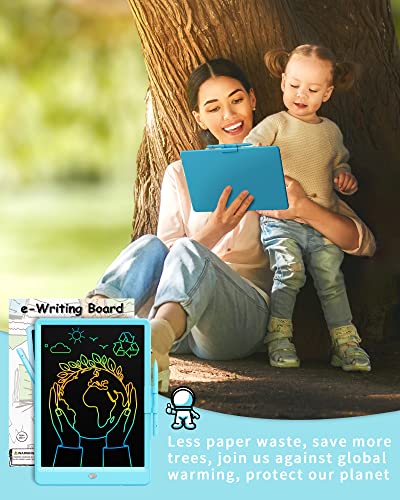 Derabika Lcd-Writing-Tablet-For-Kids,10 Inch Toddler Toys Doodle Board Drawing Pad Gifts,Drawing-Board-Educational-And-Learning-Toy Birthday-Gift, Drawing Tablet For Boys Girls 3 4 5 6 Years Old(Blue) #TOP6