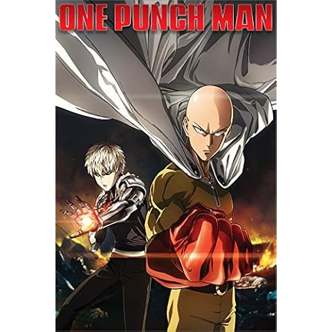 One Punch Man Laminated Destruction Maxi Poster 61 x 91.5cm Cover