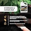 1 Gallon Absolute Black Mulch Dye - Covers up to 10,000 sq. ft., Liquid Mulch Dye Black, Premium Color, Ideal for Landscaping, Renews Faded Rubber or Wood Chips, Binds as it Dries