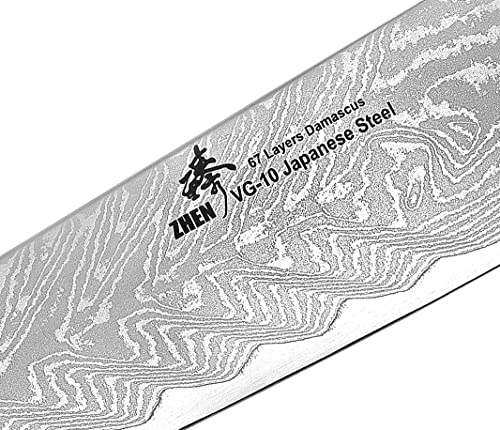 Zhen Japanese Vg-10 67 Layers Damascus Steel Gyuto Chef Knife 8-Inch #TOP3
