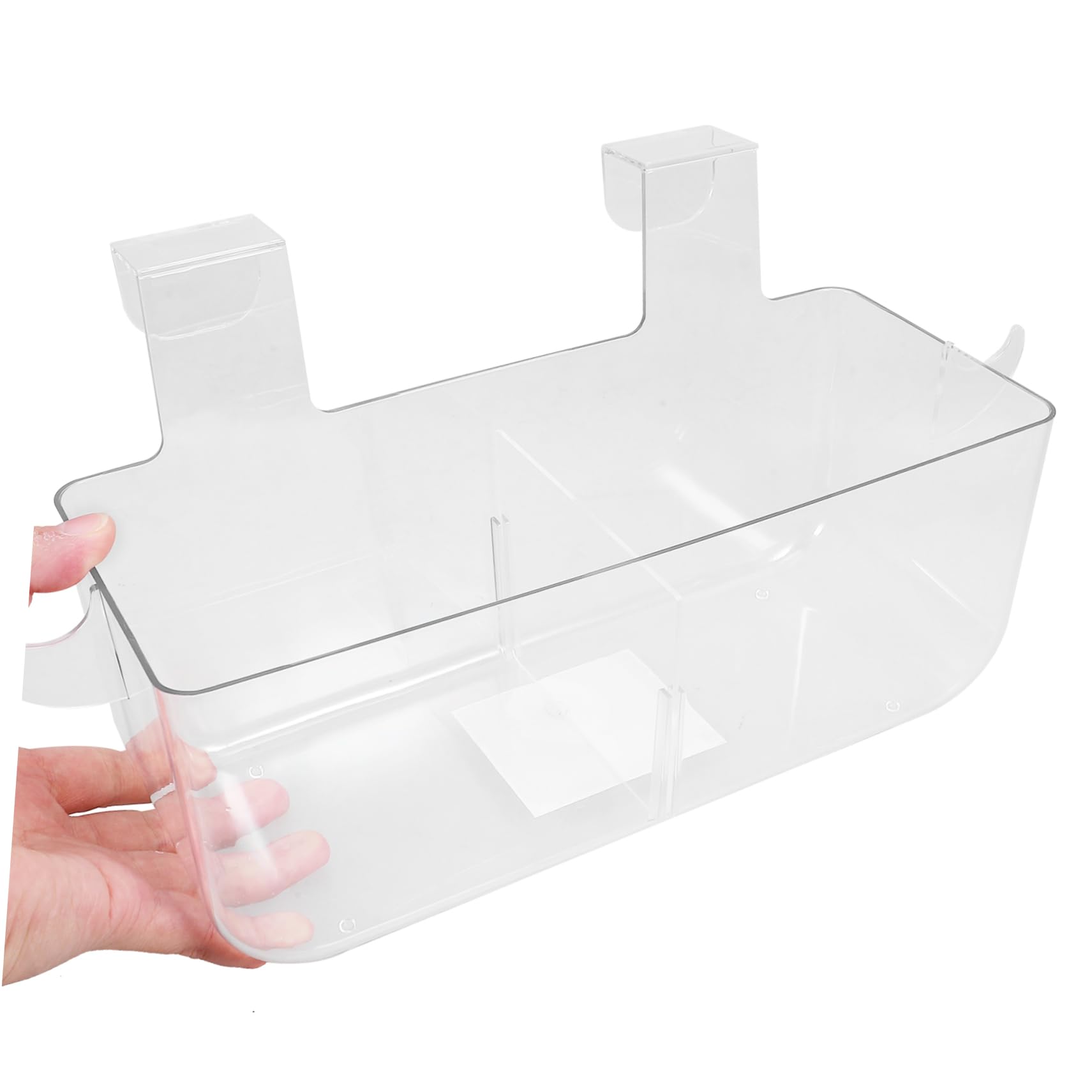 Boîte De Rangement Murale Transparente Organisateur Suspendu Multipurpose pour Bureau Maison Et Cuisine Pratique Et Élégant pour Vos Affaires Personnelles
