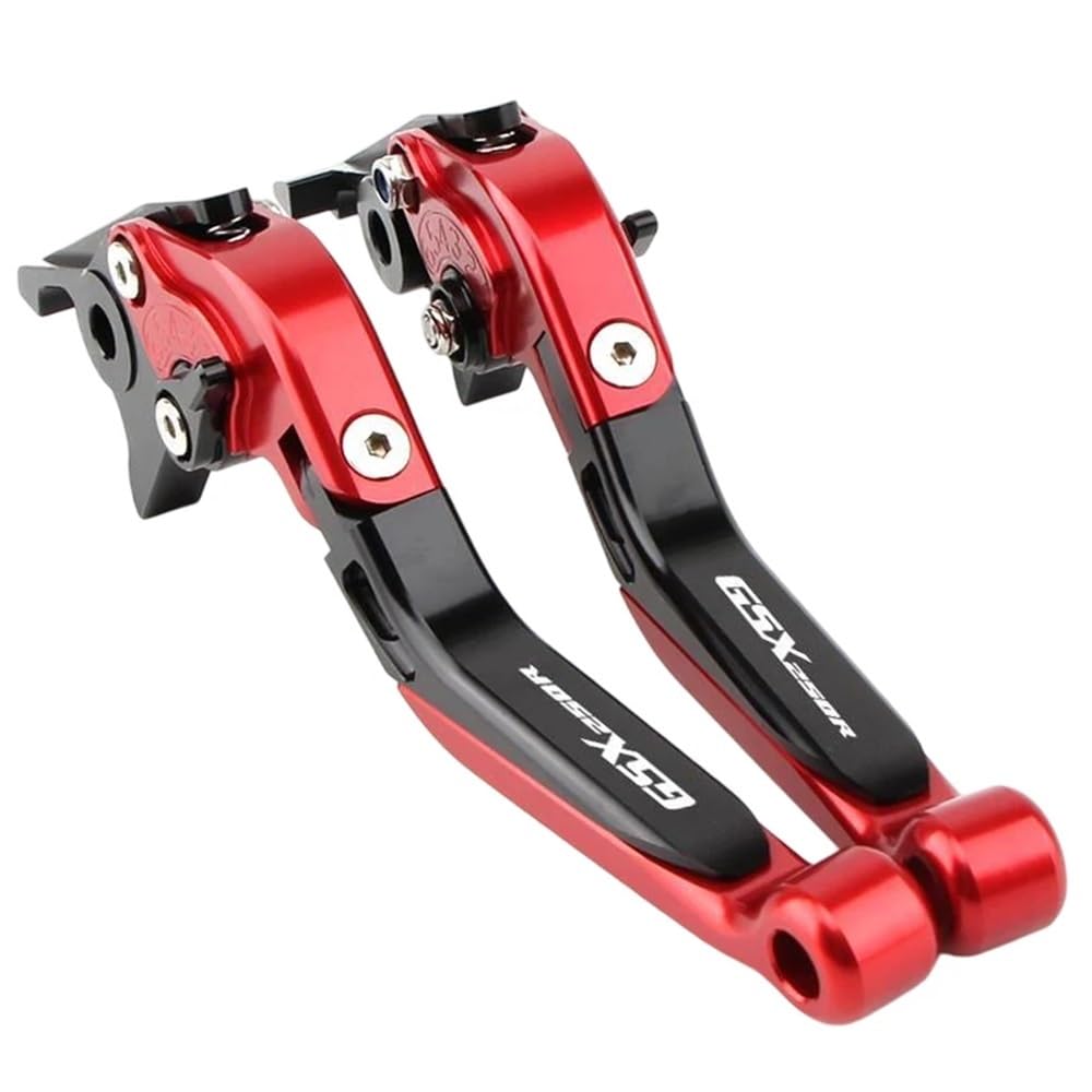 PLIQVBN Clutch Brake shafts Clutch Lever Brake Set Foldable Adjustable Handle Levers for for GSX250/GW250/DL250/GSX250R