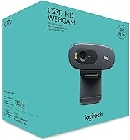 Vista 6 de Logitech C270 HD Webcam (Black)