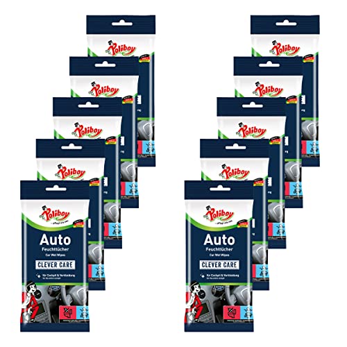 Poliboy - Lingettes de nettoyage - Différentes variétés et tailles de paquets - Fabriqué en Allemagne Cover
