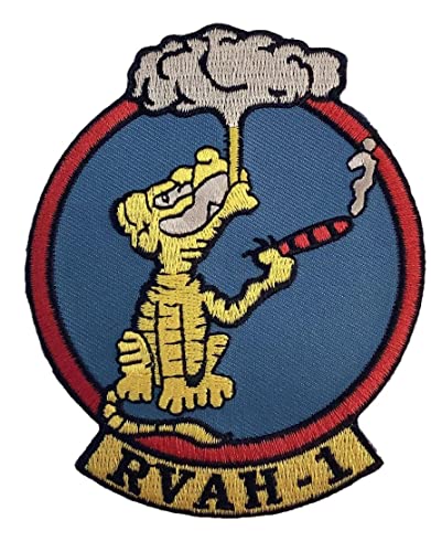 RVAH-1 Smokin Tigers Squadron Patch – Sew on, 4