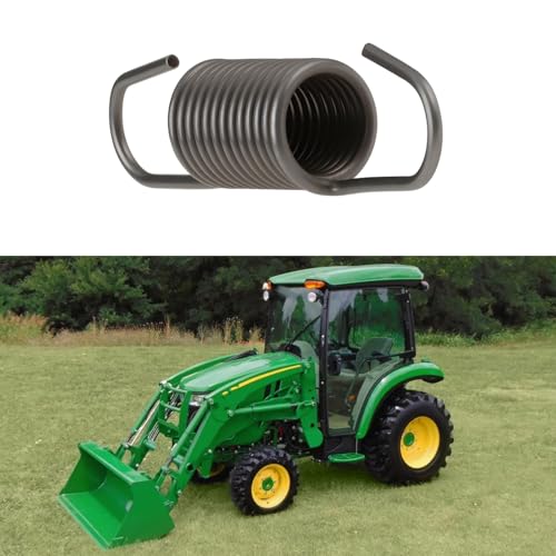 YINETTECH Zugfeder M92029 Drahtdurchmesser 0,75 Mm Außendurchmesser 6,4 Mm Länge 28 Mm Federstahl Kompatibel mit John Deere Aufsitzmähern