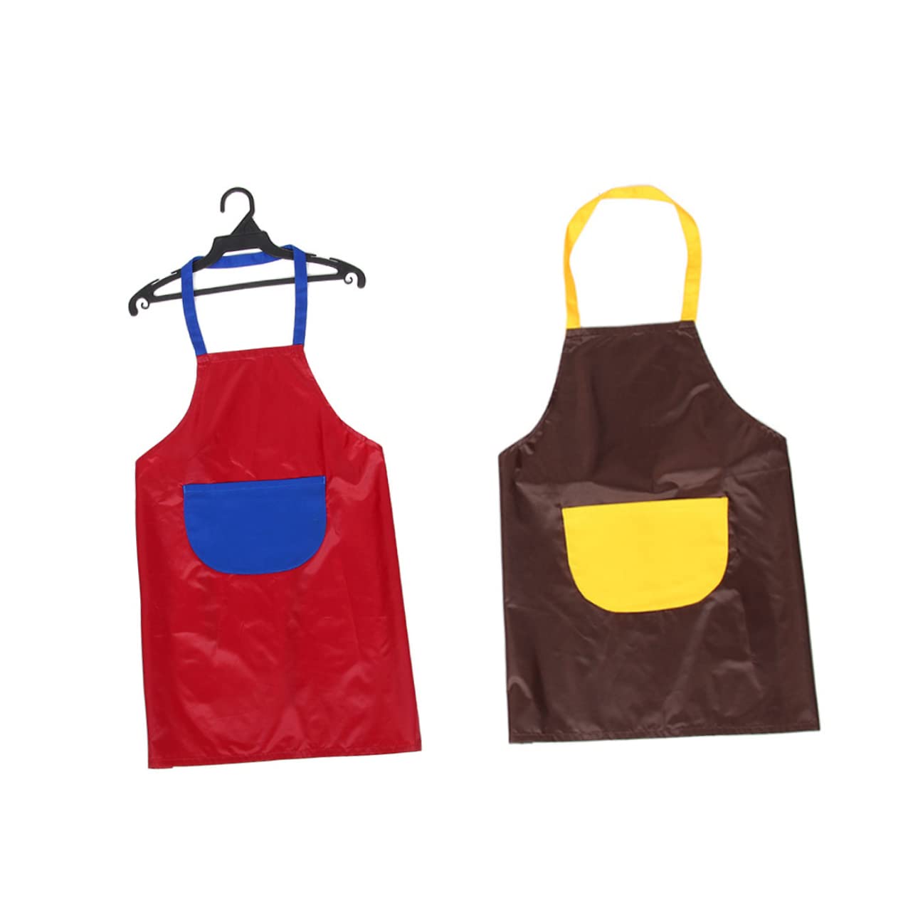 SHOWERORO 2pcs Children Apron Cooking Apron Childrens Apron Medical Smock Household Painting Smock Art Painting Apron Children Artist Apron Apron Water Proof
